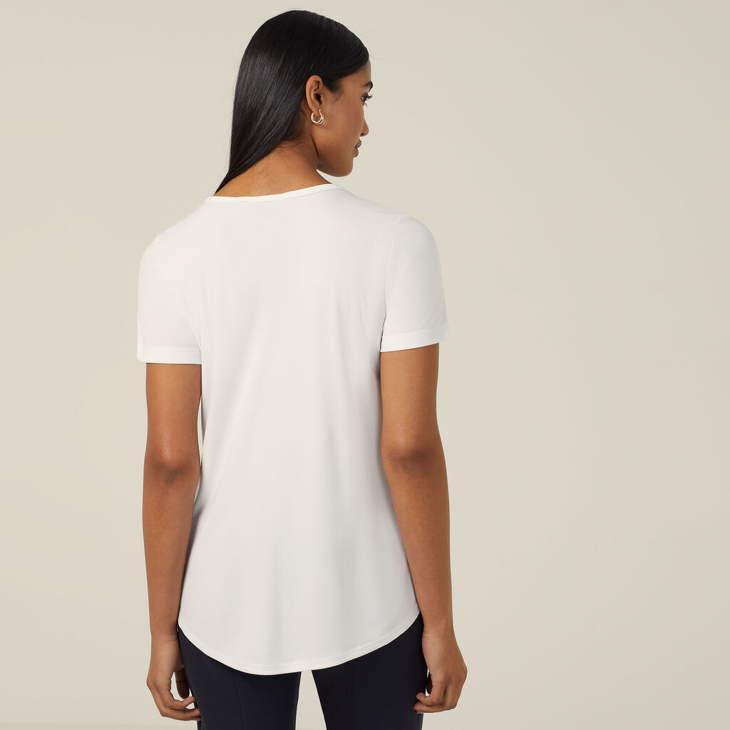 Matt Jersey Short Sleeve Swing Top
