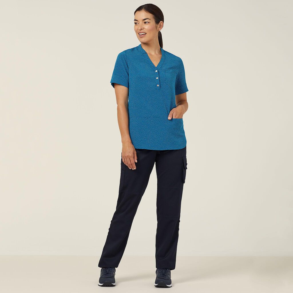 Silvi Spot Print Short Sleeve Tunic