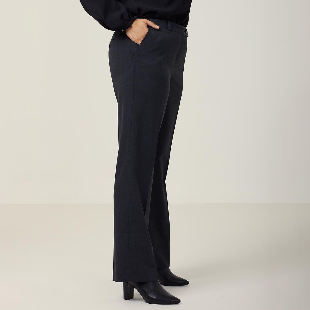 Stretch Wool Blend Secret Waist Pant