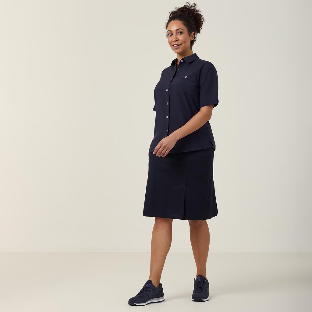 Polylin Short Sleeve Action Back Shirt