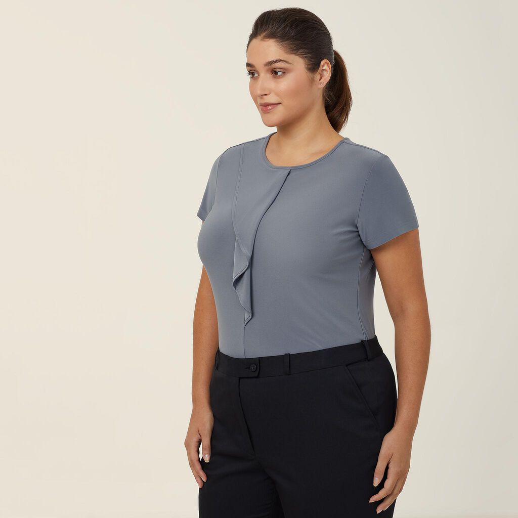 Soft Jersey Short Sleeve Round Neck T-Top