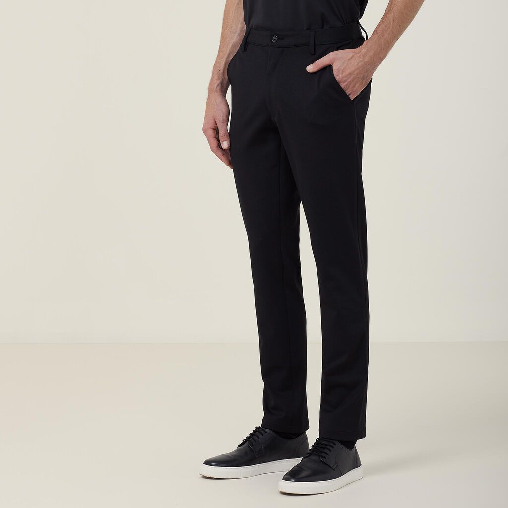 Ponte Knit Slim Fit Pant