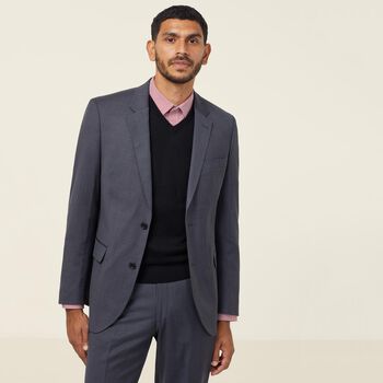 Sharkskin 2 Button Jacket