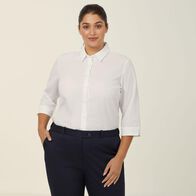 Poplin 3/4 Sleeve Shirt