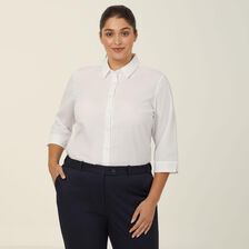 Poplin 3/4 Sleeve Shirt