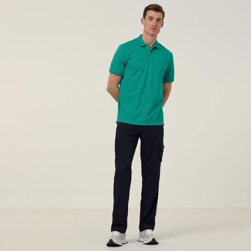Antibacterial Polyface Short Sleeve Polo
