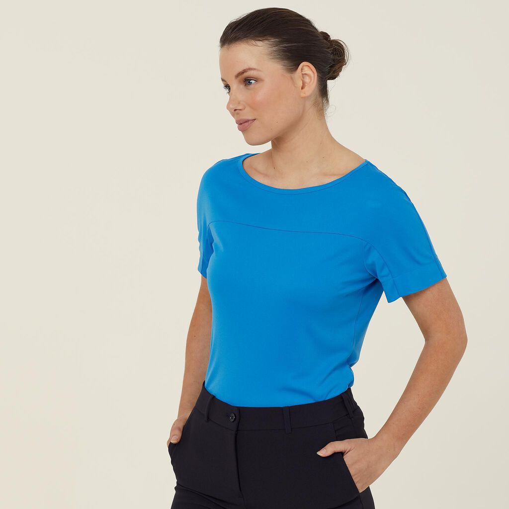 Matt Jersey Boat Neck Top