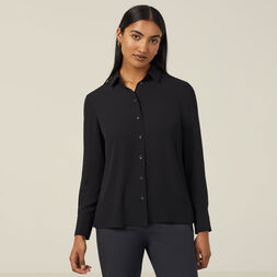 Georgie Long Sleeve Unstructured Shirt
