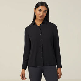 Georgie Long Sleeve Unstructured Shirt