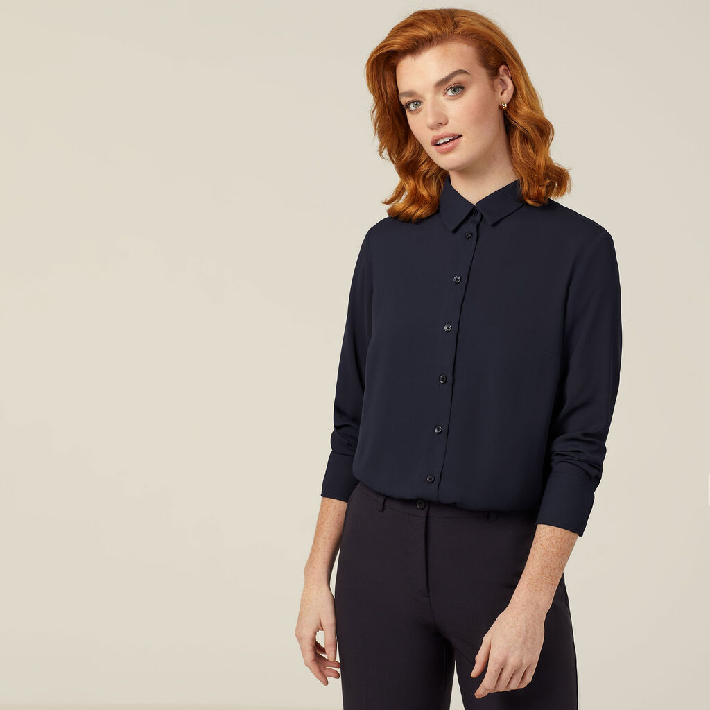 Georgie Long Sleeve Unstructured Shirt