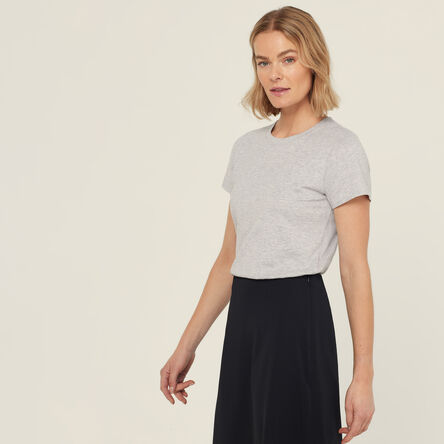 Eva Australian Cotton Short Sleeve Tee