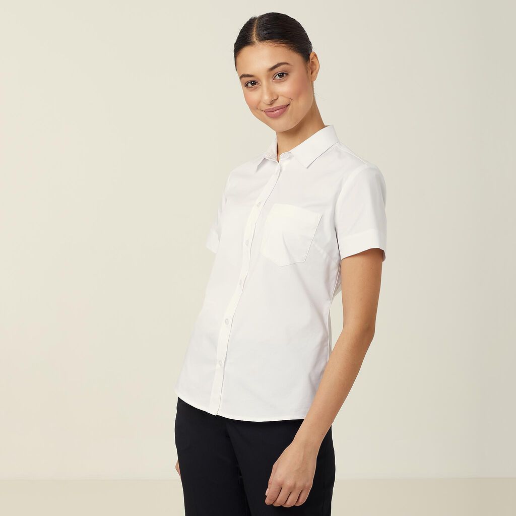 Avignon Stretch Short Sleeve Slim Shirt