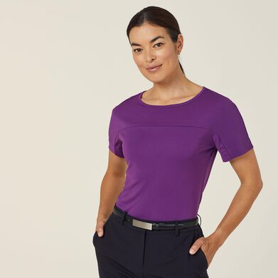 Matt Jersey Boat Neck Top