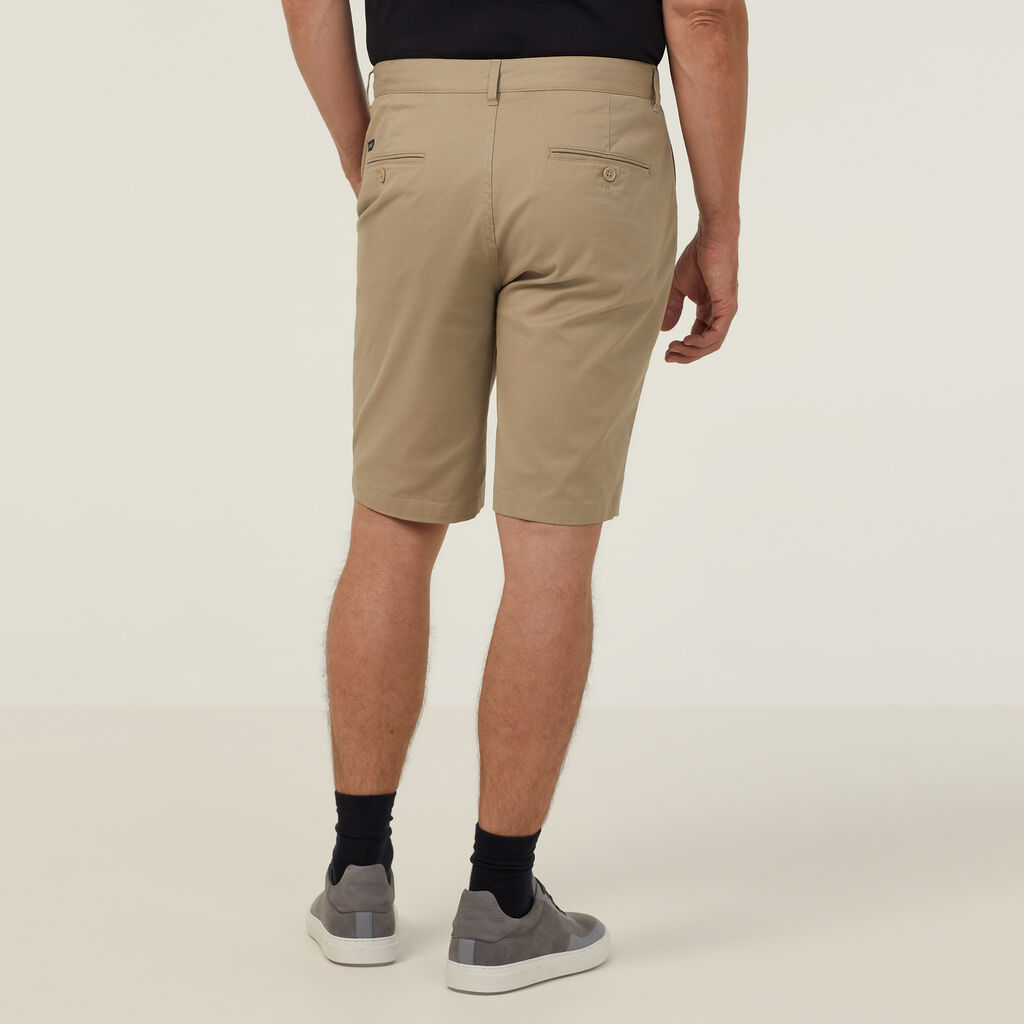 Stretch Cotton Chino Shorts