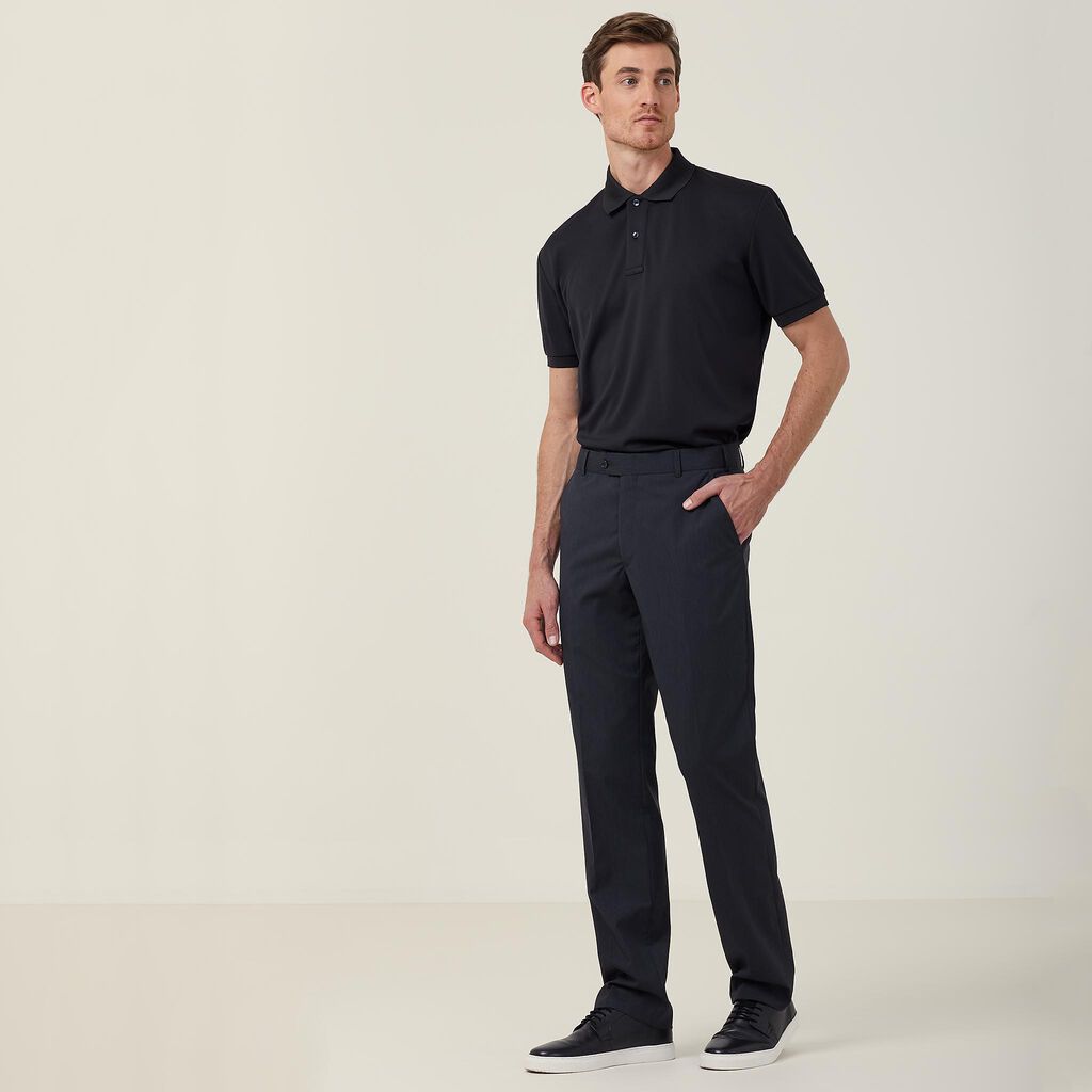 Poly Viscose Stretch Slim Leg Pant