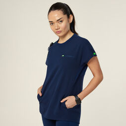 Invigorate Crew Neck Scrub Top