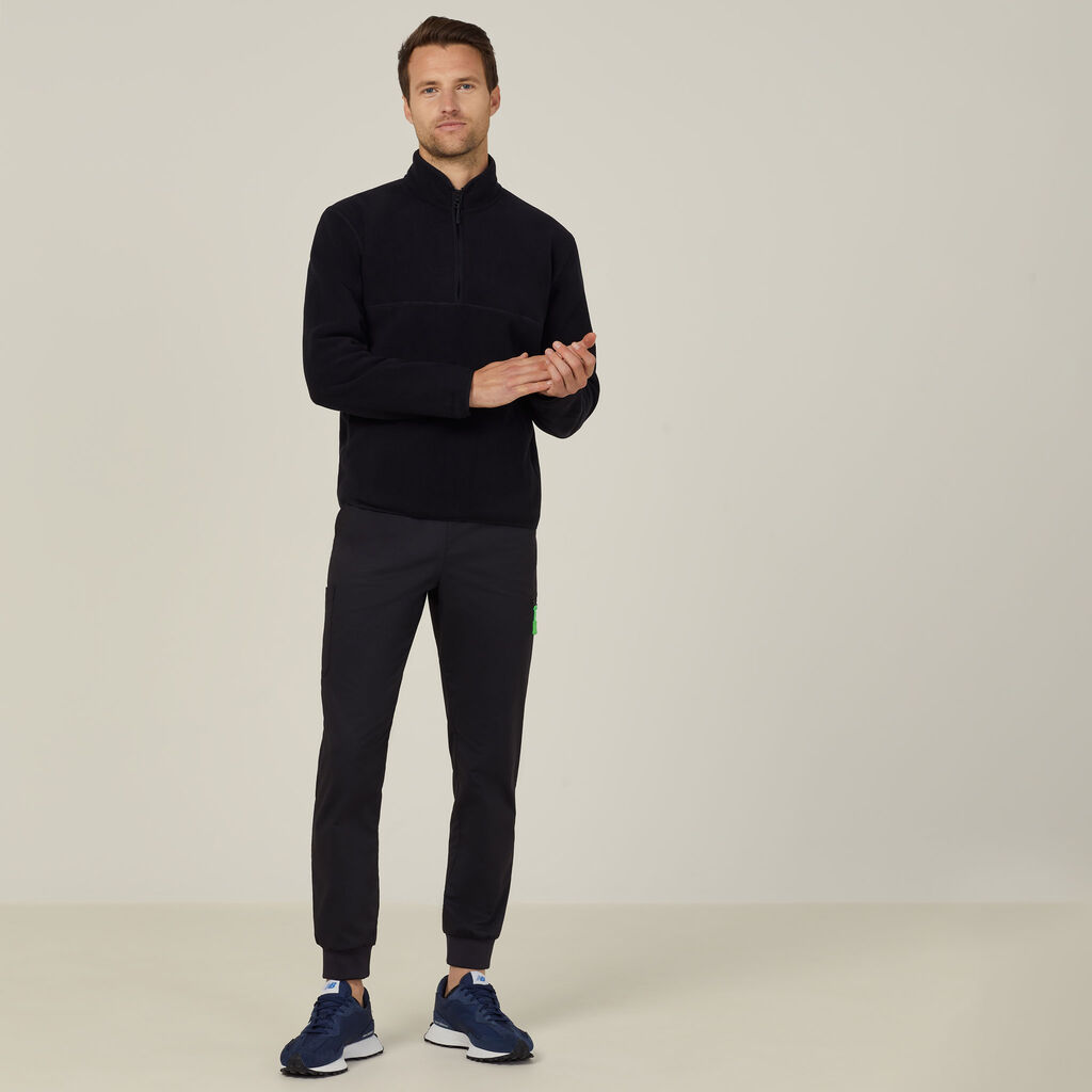 Polar Fleece Zip Neck Pullover