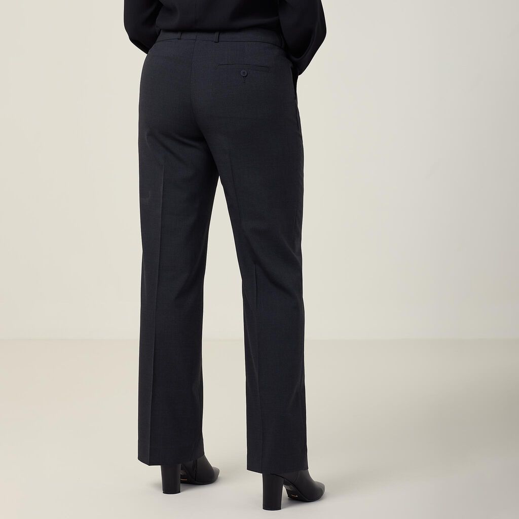 Stretch Wool Blend Secret Waist Pant