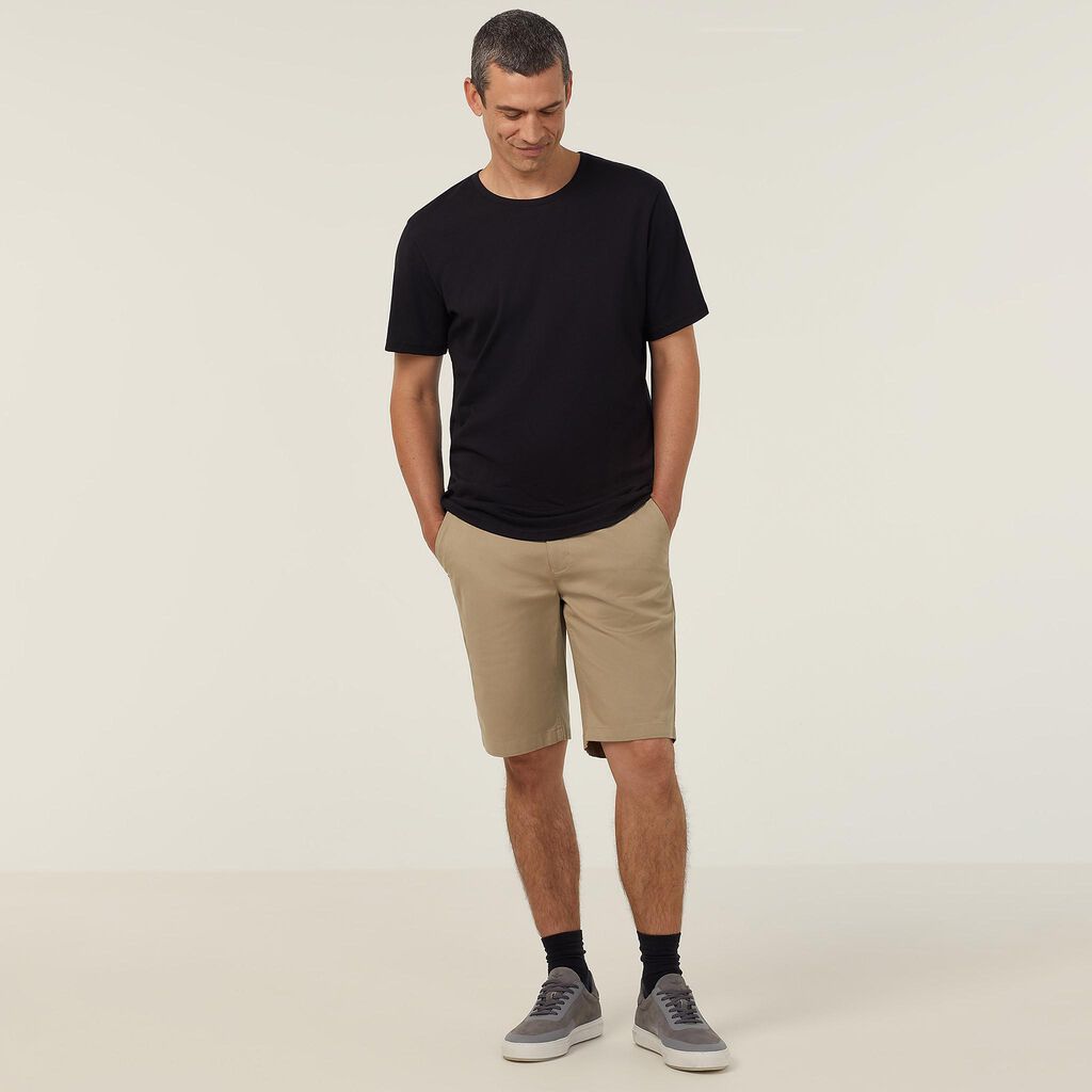 Cotton Jersey Short Sleeve Crew Neck Tee