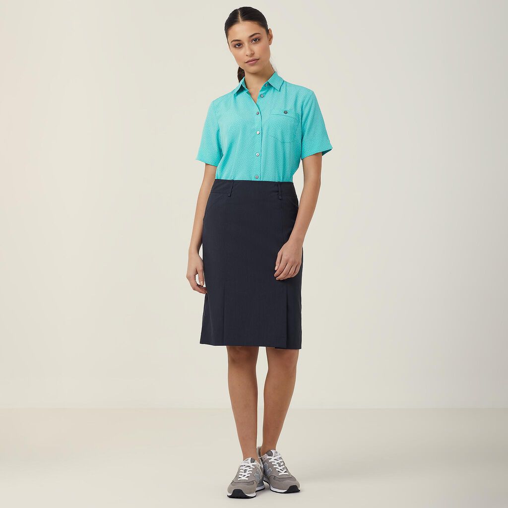 Silvi Spot Print Short Sleeve Shirt