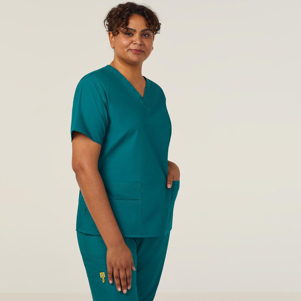 Wonderwink Origins Scrub Top Bravo