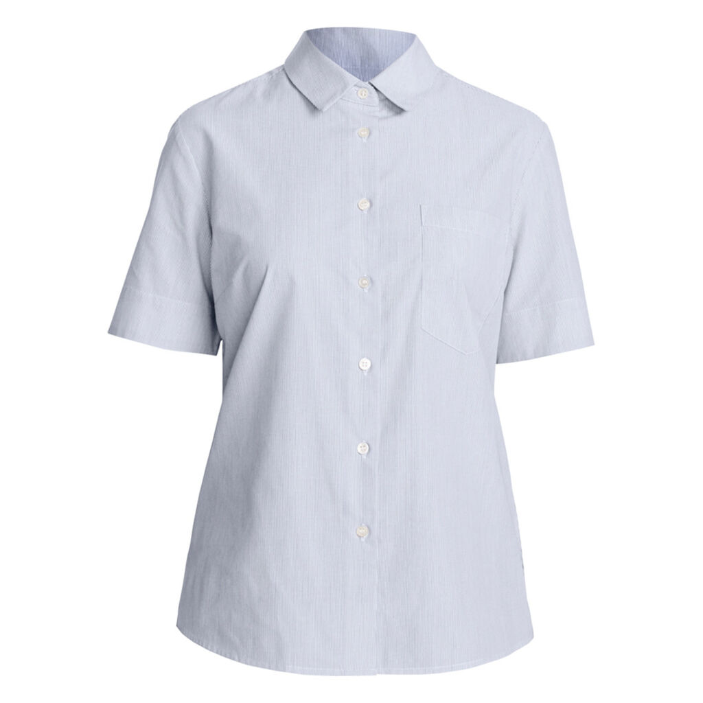 Textured Stripe Short Sleeve Shirt
