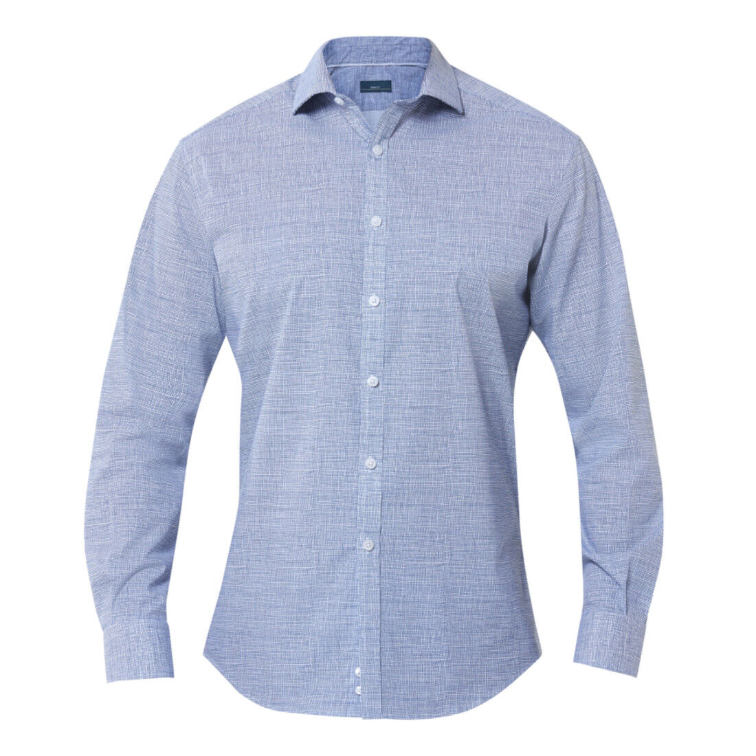Stretch Cotton Blend Long Sleeve Shirt 