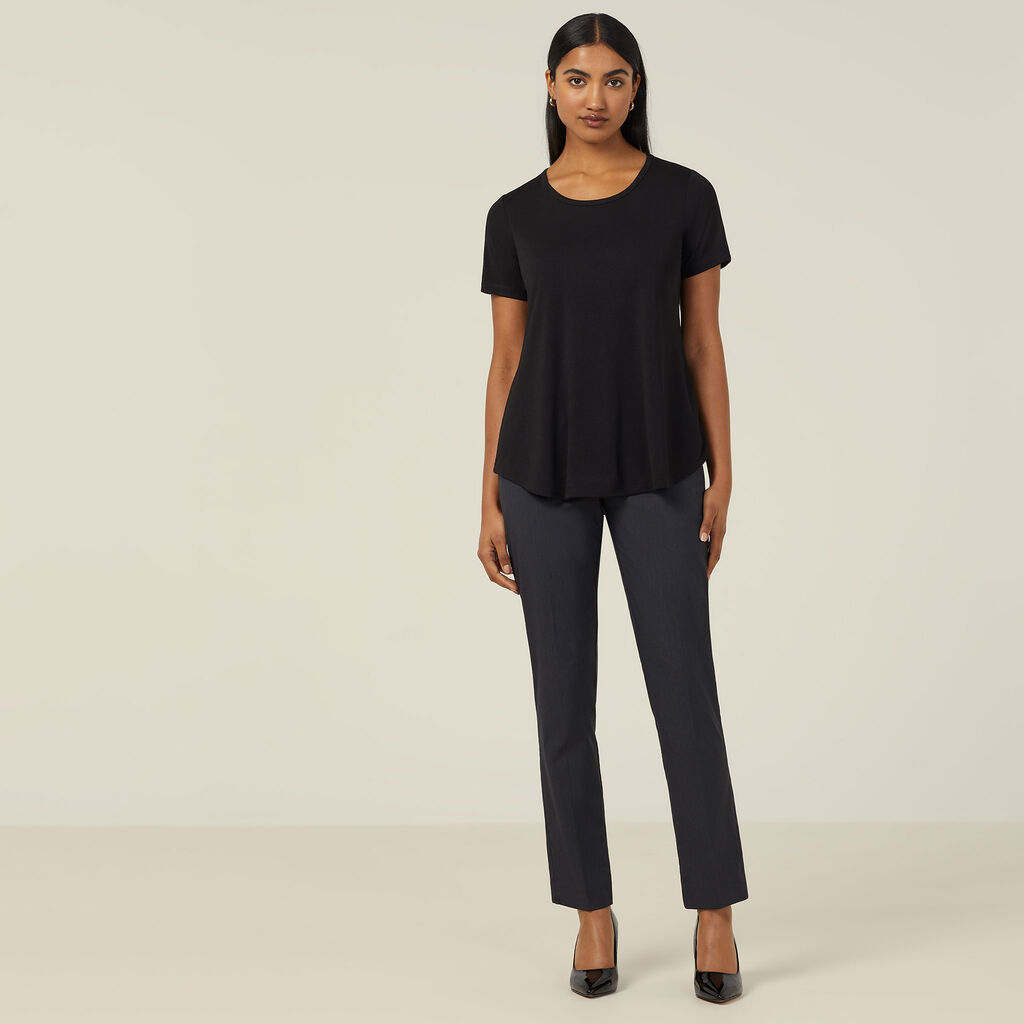 Matt Jersey Short Sleeve Swing Top
