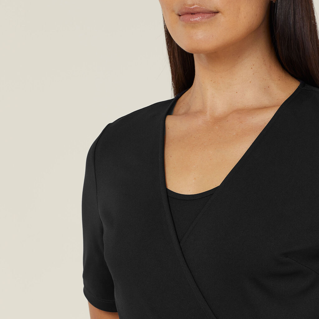 Matt Jersey Wrap Dress
