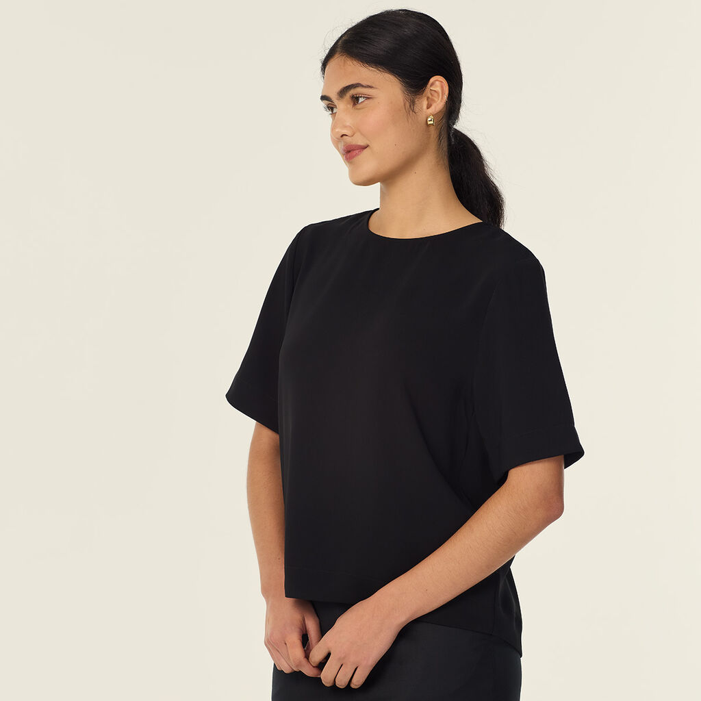Cleo Short Sleeve Blouse
