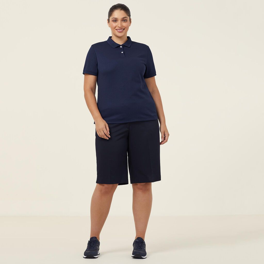 Antibacterial Polyface Short Sleeve Polo