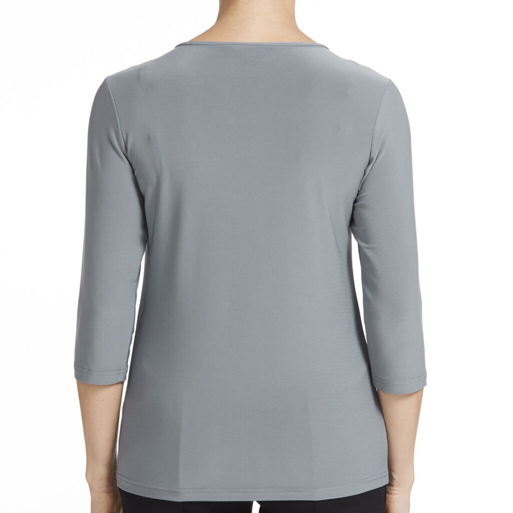 Soft Jersey 3/4 Round Neck T-Top