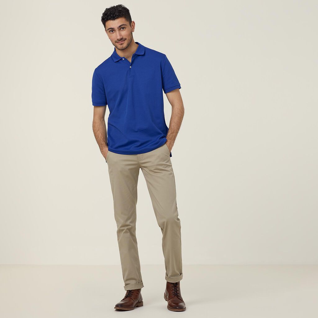 Antibacterial Polyface Short Sleeve Polo