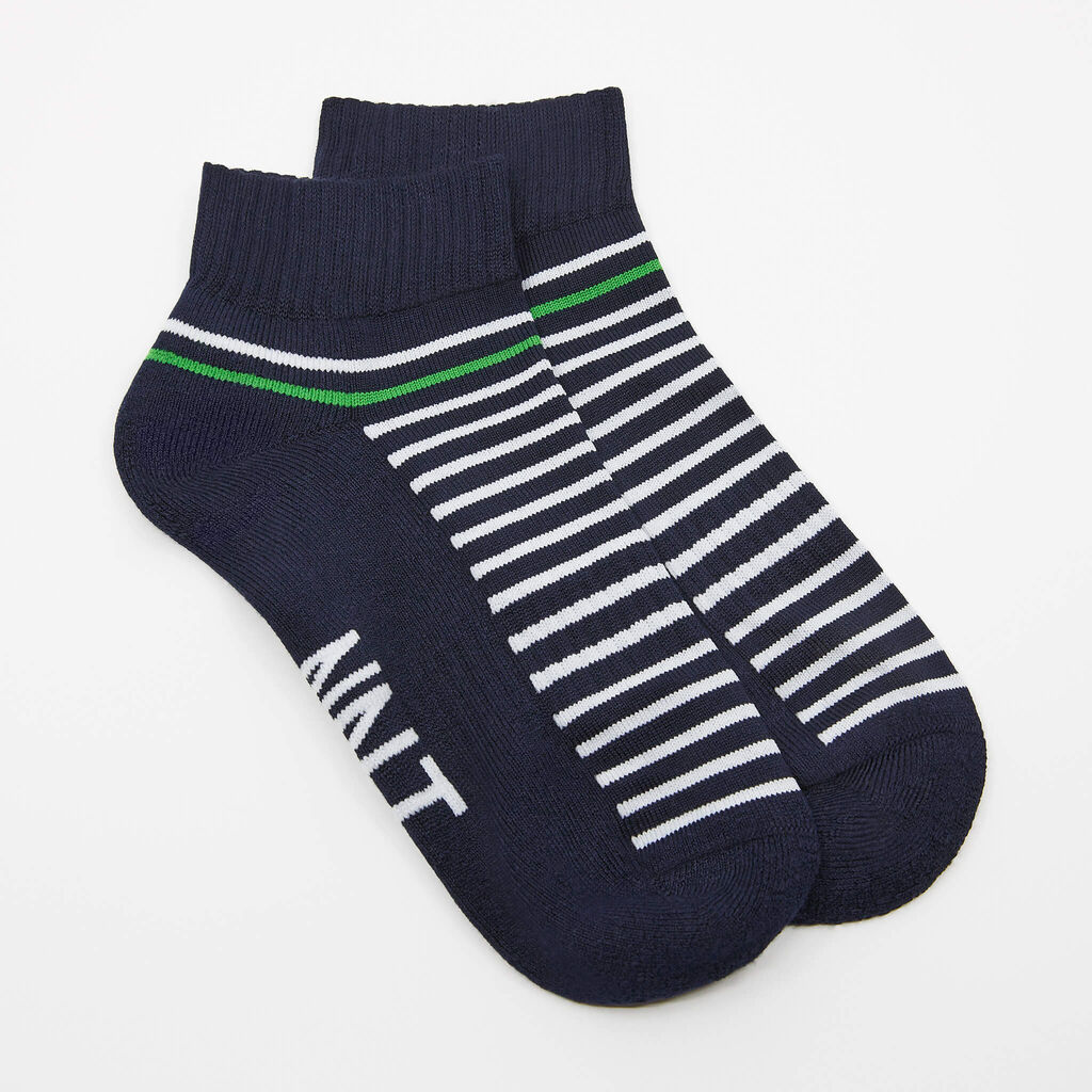 Bamboo Stripe Sports Ankle Socks