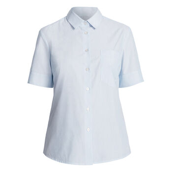 Textured Stripe Short Sleeve Shirt