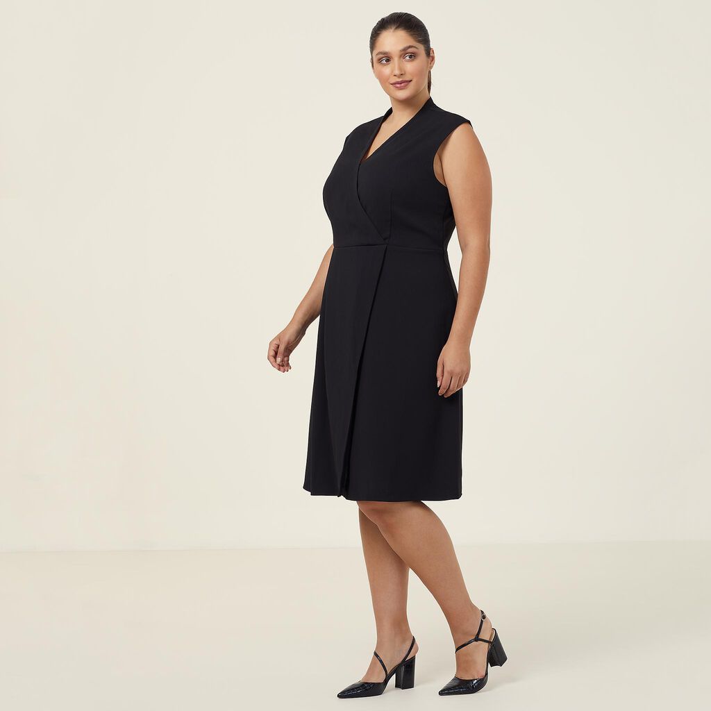Sleeveless Wrap Dress