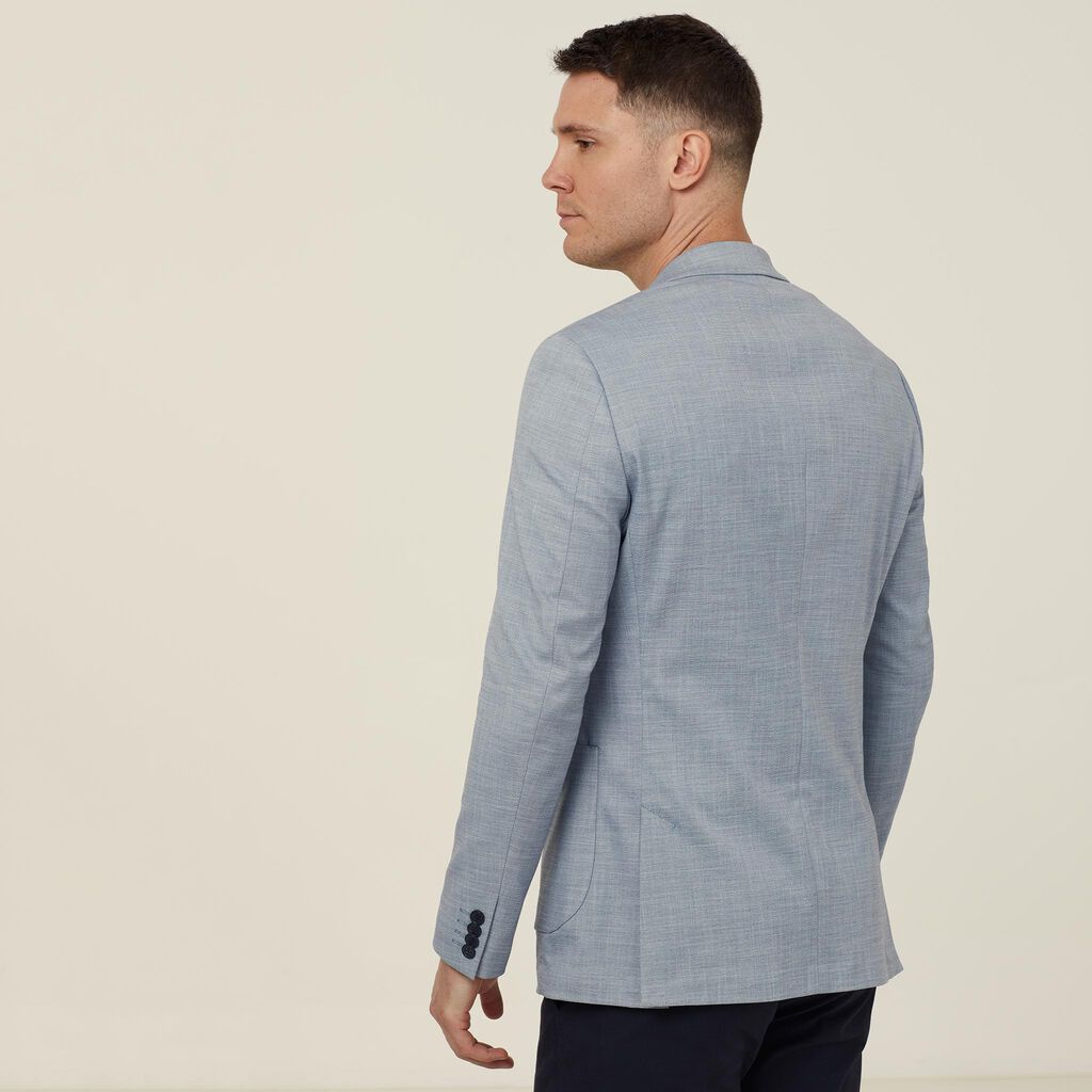 Linen Look Half-Lined Jacket