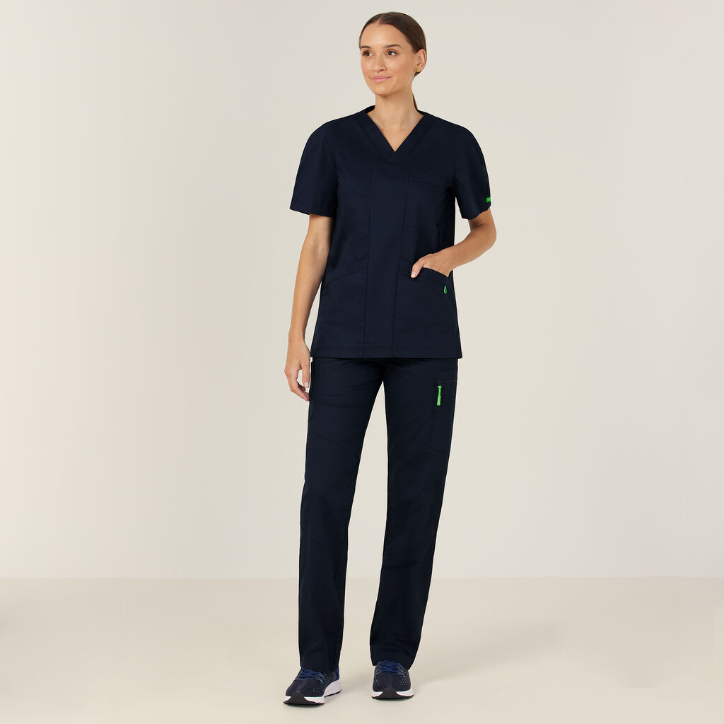 Next-Gen Antibacterial Active Carl Scrub Top