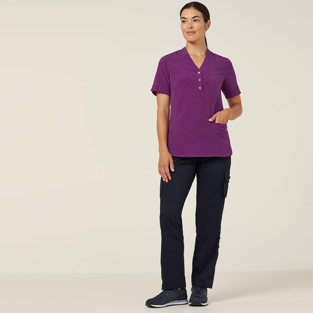 Silvi Spot Print Short Sleeve Tunic