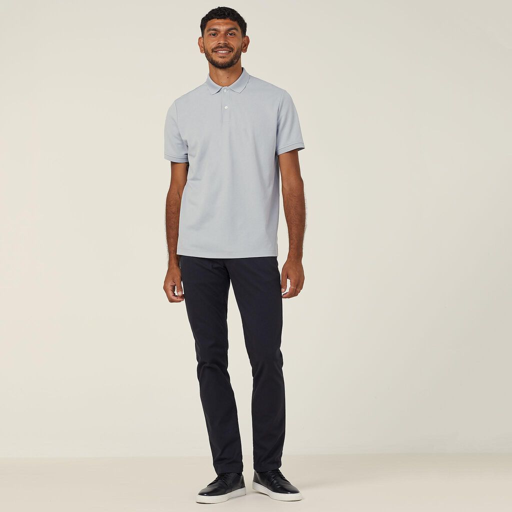 Antibacterial Polyface Short Sleeve Polo