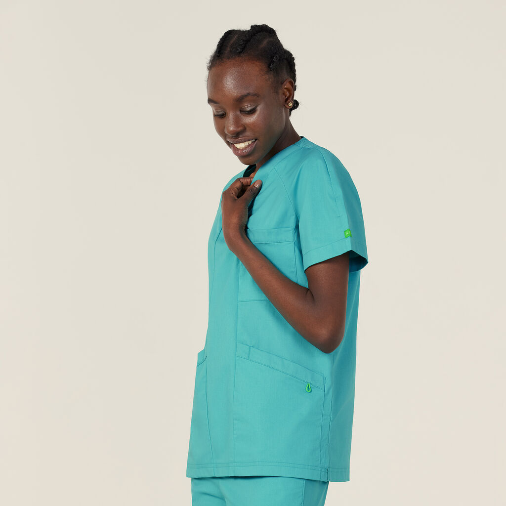 Next-Gen Antibacterial Active Carl Scrub Top