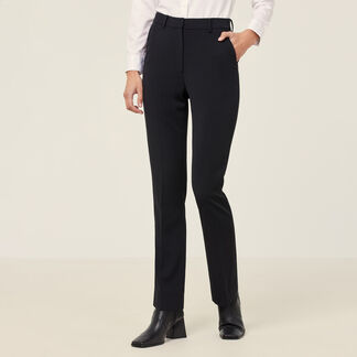 Crepe Stretch Straight Leg Pant