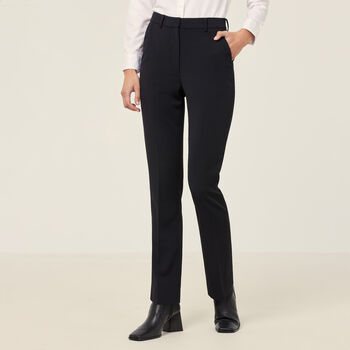 Crepe Stretch Straight Leg Pant