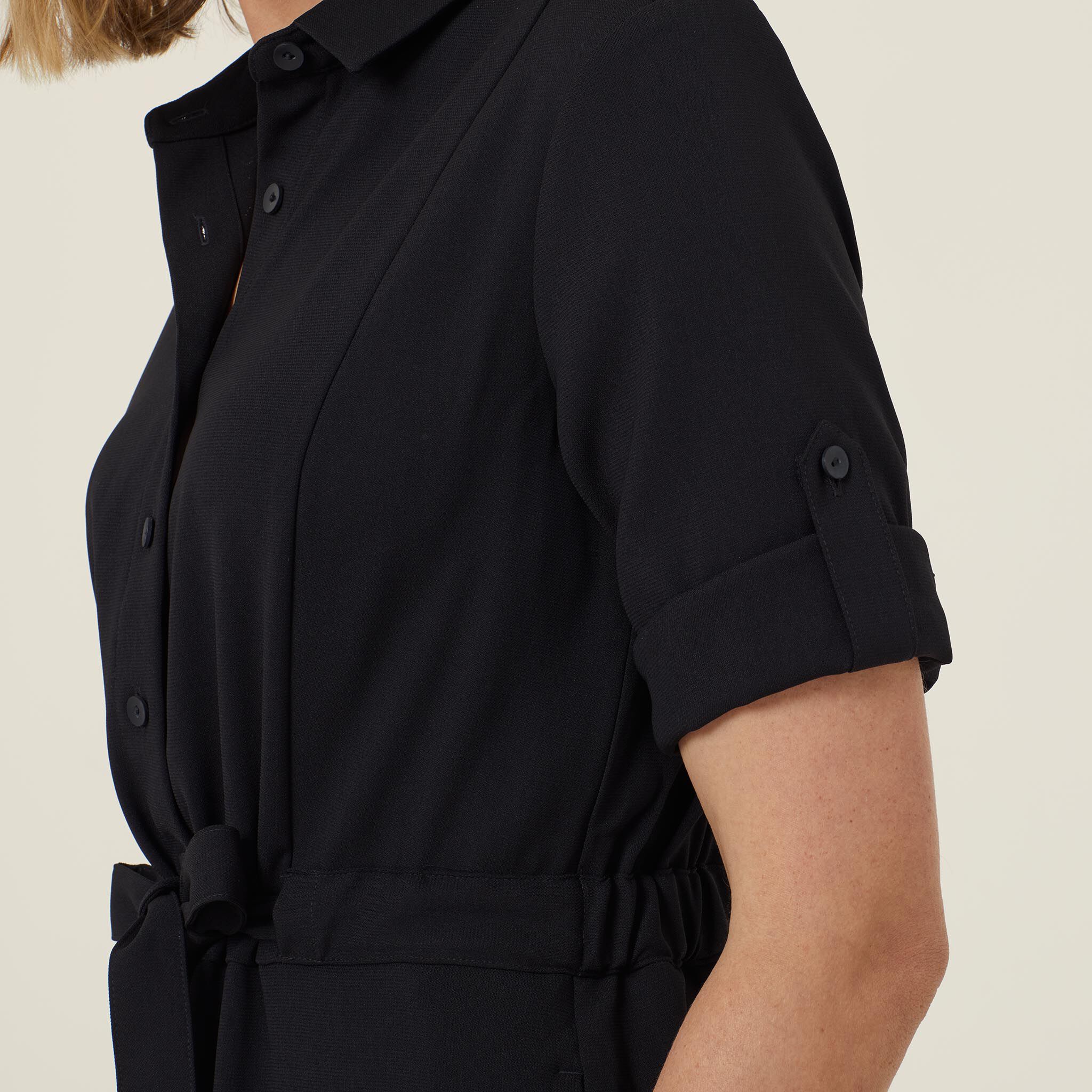 Stretchy shirt dress outlet