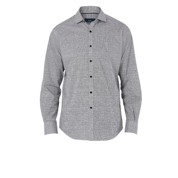 Stretch Cotton Blend Long Sleeve Shirt