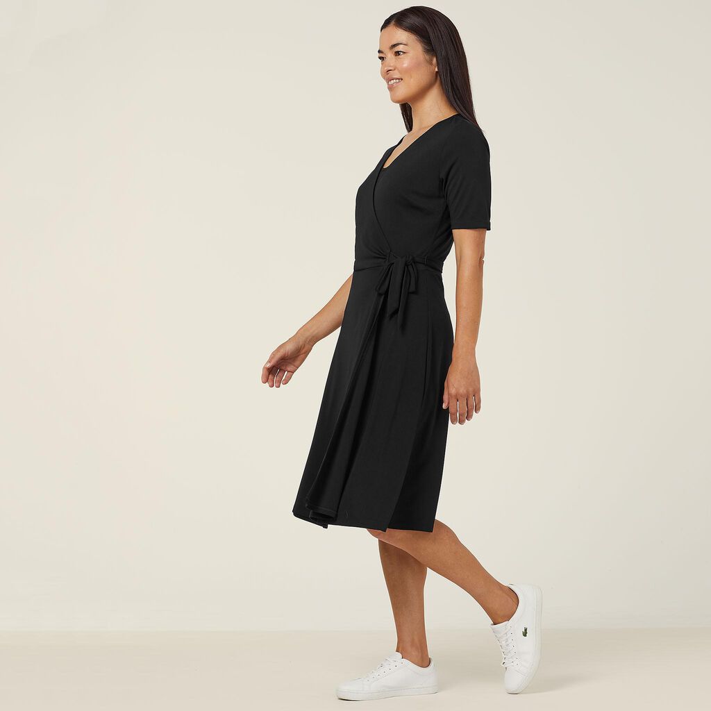 Matt Jersey Wrap Dress