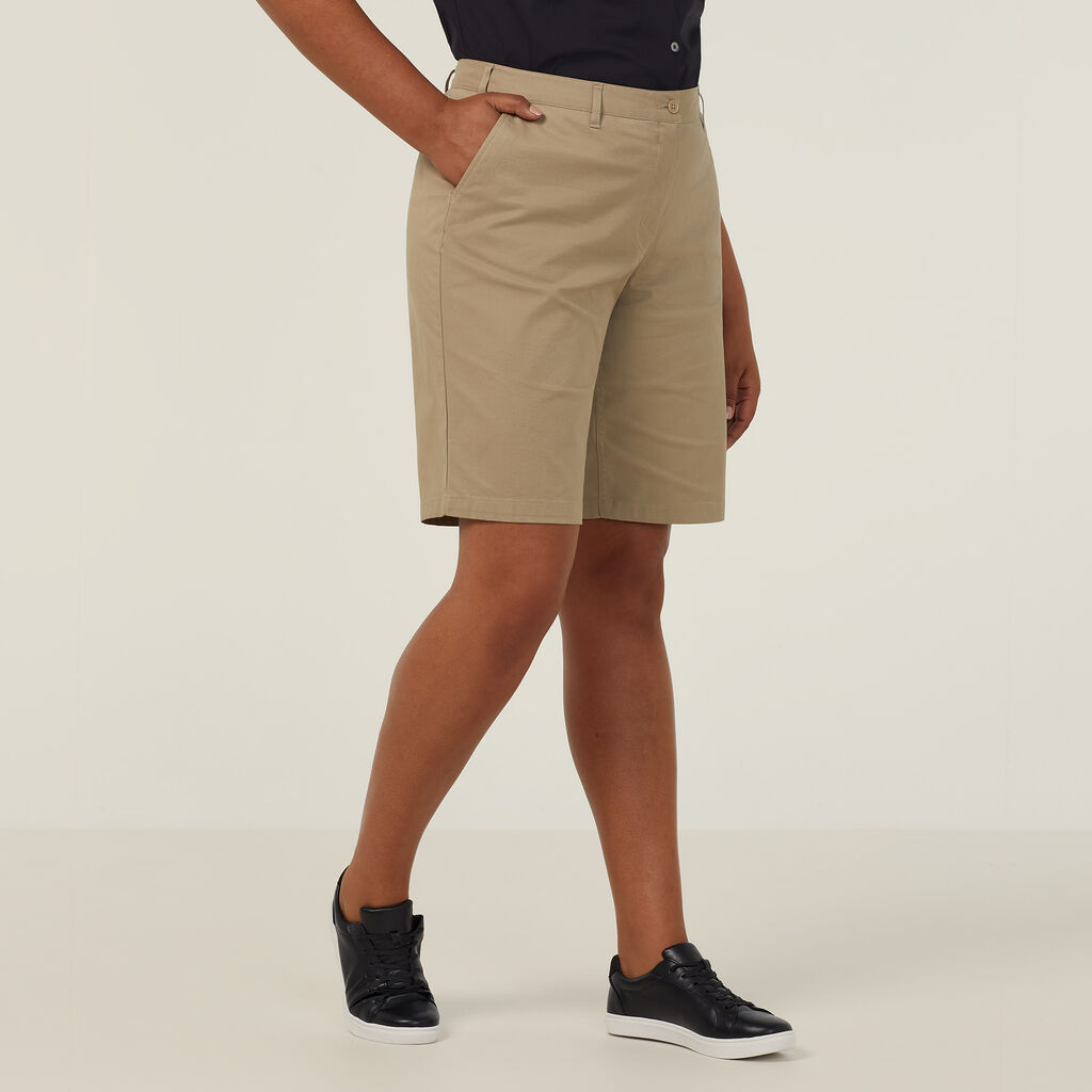 Stretch Cotton Chino Shorts