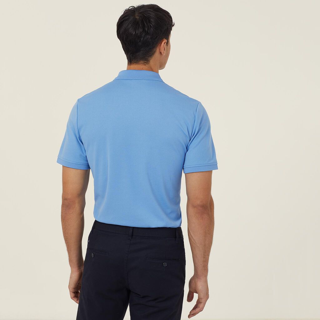 Antibacterial Polyface Short Sleeve Polo