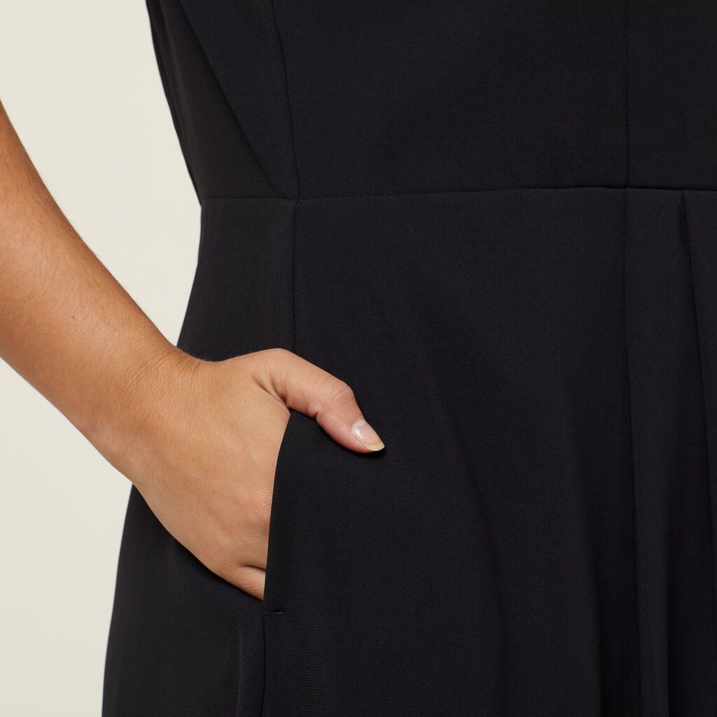 Sleeveless Wrap Dress