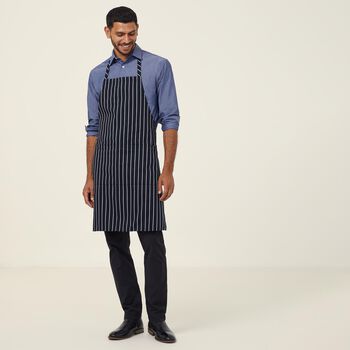 Chef Works Chalkstripe Bib Apron